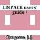 LINPACK users' guide /
