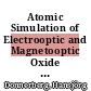 Atomic Simulation of Electrooptic and Magnetooptic Oxide Materials [E-Book] /