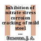Inhibition of nitrate stress corroion cracking of mild steel in nuclear process wastes : a paper proposed for presentation at the American Nuclear Society 1975 annual meeting to be held in New Orleans, Louisiana, on June 8 - 13, 1975 [E-Book] /