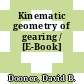 Kinematic geometry of gearing / [E-Book]