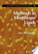 Methods in membrane lipids /
