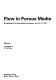 Flow in porous media: conference: proceedings : Oberwolfach, 21.06.92-27.06.92.