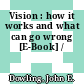Vision : how it works and what can go wrong [E-Book] /
