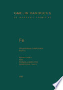 Fe Organoiron Compounds Part A Ferrocene 8 [E-Book] : Mononuclear Disubstituted Ferrocene Derivatives with C-, H-, and O-Containing Substituents /