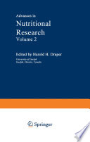 Advances in Nutritional Research [E-Book] /