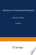 Advances in Nutritional Research [E-Book] /