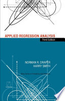Applied regression analysis /