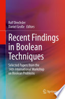 Recent Findings in Boolean Techniques [E-Book] : Selected Papers from the 14th International Workshop on Boolean Problems /
