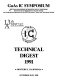 IEEE gallium arsenide integrated circuit symposium 0013: technical digest 1991 : Annual GaAs IC symposium 0013: technical digest 1991 : Monterey, CA, 20.10.91-23.10.91.