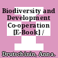 Biodiversity and Development Co-operation [E-Book] /
