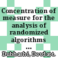 Concentration of measure for the analysis of randomized algorithms / [E-Book]