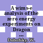 A wims-e analysis of the zero energy experiments on Dragon prior to charge IV . 2 progress with single element calculations [E-Book]