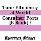 Time Efficiency at World Container Ports [E-Book] /