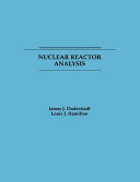 Nuclear reactor analysis /