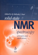 Solid-state NMR spectroscopy : principles and applications /
