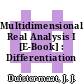 Multidimensional Real Analysis I [E-Book] : Differentiation /