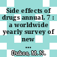 Side effects of drugs annual. 7 : a worldwide yearly survey of new data and trends.