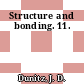 Structure and bonding. 11.