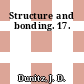 Structure and bonding. 17.