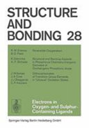 Structure and bonding. 28.