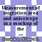 Measurement of migration area and anisotropy in a mockup of the EL-4 lattice : [E-Book]