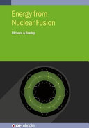 Energy from nuclear fusion [E-Book] /