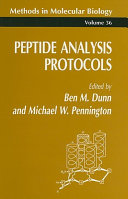 Peptide analysis protocols.