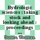 Hydrologic sciences : taking stock and looking ahead : proceedings of the 1997 Abel Wolman Distinguished Lecture and Symposium on the Hydrologic Sciences [E-Book] /