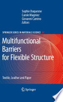 Multifunctional barriers for flexible structure [E-Book] : textile, leather and paper /