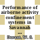 Performance of airborne activity confinement systems in Savannah River plant reactor buildings : [E-Book]