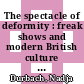 The spectacle of deformity : freak shows and modern British culture [E-Book] /