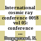 International cosmic ray conference 0018 vol 05: conference papers: he sessions : Bangalore, 22.08.83-03.09.83.