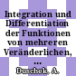 Integration und Differentiation der Funktionen von mehreren Veränderlichen, lineare Algebra, Tensorfelder, Differentialgeometrie.