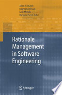 Rationale Management in Software Engineering [E-Book] /