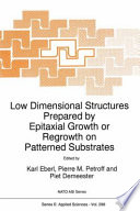 Low dimensional structures prepared by epitaxial growth or regrowth on patterned substrates : NATO advanced research workshop on low dimensional structures prepared by epitaxial growth or regrowth on patterned substrates: proceedings : Rottach-Egern, 20.02.95-24.02.95.