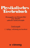 Physikalisches Taschenbuch.
