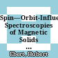 Spin—Orbit-Influenced Spectroscopies of Magnetic Solids [E-Book] : Proceedings of an International Workshop Held at Herrsching, Germany, April 20–23, 1995 /