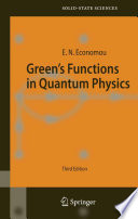 Green’s Functions in Quantum Physics [E-Book] /