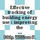 Effective tracking of building energy use : improving the Commercial Buildings and Residential Energy Consumption Surveys [E-Book] /