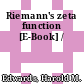 Riemann's zeta function [E-Book] /