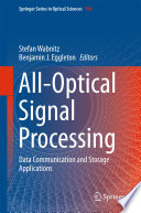 All-Optical Signal Processing [E-Book] : Data Communication and Storage Applications /