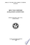 Texas symposium on relativistic astrophysics 0009 : München, 14.12.78-19.12.78.