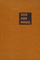Solid state physics. 25 : advances in research and applications.