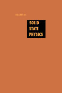 Solid state physics. 36 : advances in research and applications.