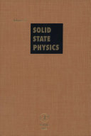 Solid state physics. 57 : advances in research and applications /