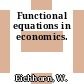 Functional equations in economics.