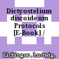 Dictyostelium discoideum Protocols [E-Book] /