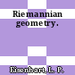 Riemannian geometry.