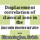 Displacement correlation of classical ions in the incommensurate Fröhlich model of a one- dimensional metal [E-Book] /