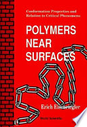 Polymers near surfaces : conformation properties and relation to critical phenomena /